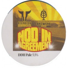 Rivington X Loughran Brewers Nod in agreeement DDH Pale 5.5% Tap Clip